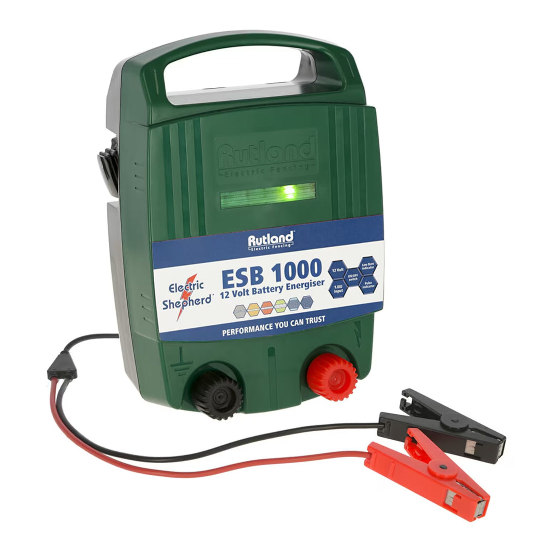 Stängselaggregat Rutland ESB 1000 Batteri