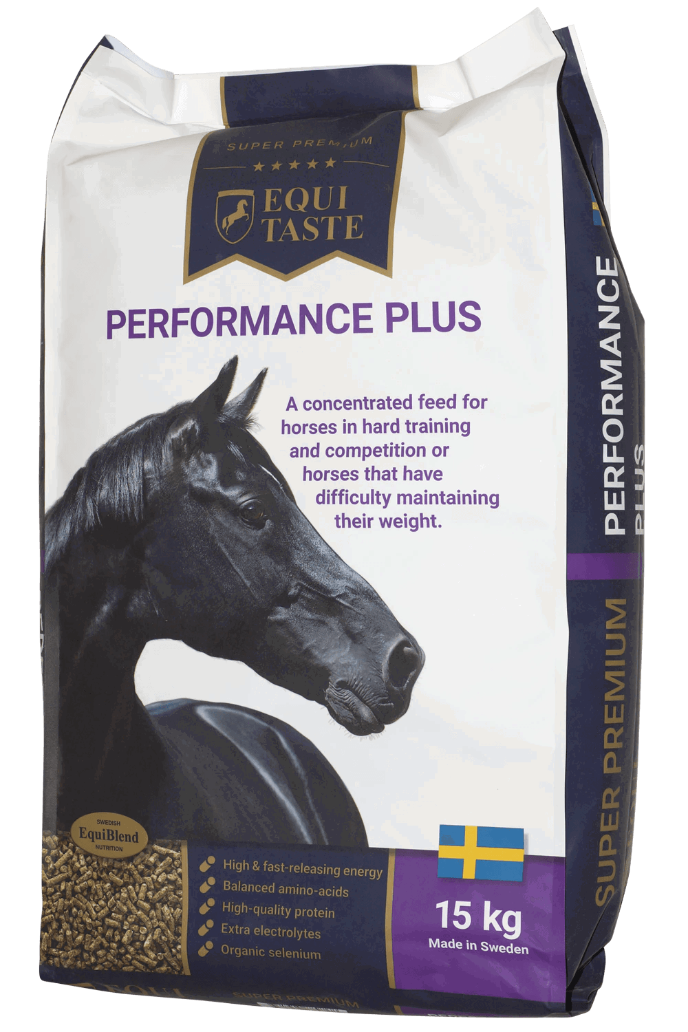 Hästfoder EquiTaste perfomance plus HELPALL 540kg FRAKTFRITT! - 